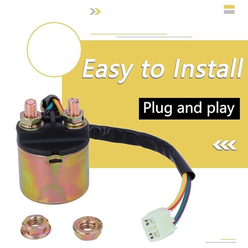 Starter Solenoid Relay, Compatible with Honda TRX350 Rancher 350 2000-2006/ TRX90X 2009-2021/TRX200 Fourtrax 1990-1997/TRX400 Foreman 400 1995-2003/TRX420 Rancher 420 2009-2014 Starter Solenoid Relay in Saudi Arabia