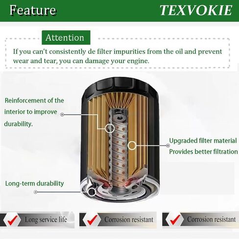LF3970 Oil Filter Replacement For 3937736,3937144,B7177,P550428,Fits For QSB5.9L/6.7L,ISB07 6.7L Diesel Engines, 1 pack in Saudi Arabia