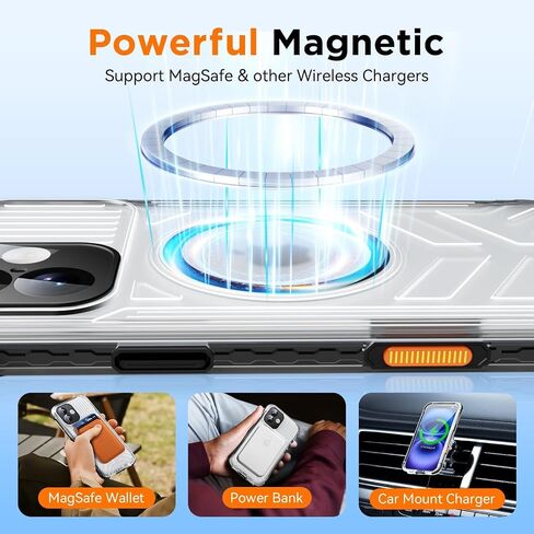 جراب WIFORT لهاتف iPhone 15 Pro Max مقاوم للماء، [IP68 مقاوم للغبار تحت الماء] [شاشة مدمجة] [مقاوم للصدمات العسكرية بطول 15 قدم] غطاء حماية محكم الغلق 360 درجة جراب هاتف بلوري مغناطيسي 6.7 بوصة أزرق in Saudi Arabia