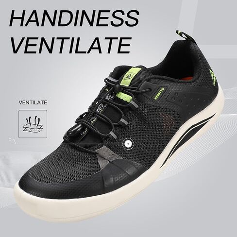 أحذية مريحة مريحة للمشي في Humtto Men Flat Flat Disuale Scaute Shoes Zero Arch Super in Kuwait