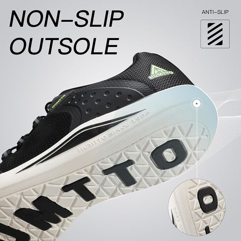 أحذية مريحة مريحة للمشي في Humtto Men Flat Flat Disuale Scaute Shoes Zero Arch Super in Kuwait