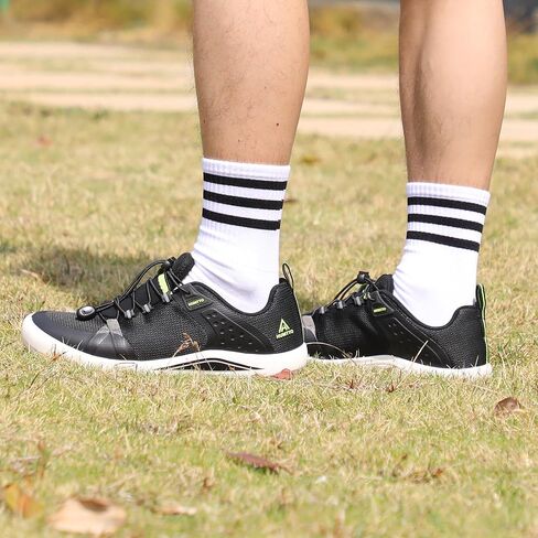 أحذية مريحة مريحة للمشي في Humtto Men Flat Flat Disuale Scaute Shoes Zero Arch Super in Kuwait
