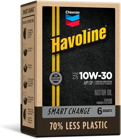 Motor Oil 5w20 Synthetic Blend Smart Change Engine Oil, 5W-20, 6 Quarts, Pack of 1 in Saudi Arabia