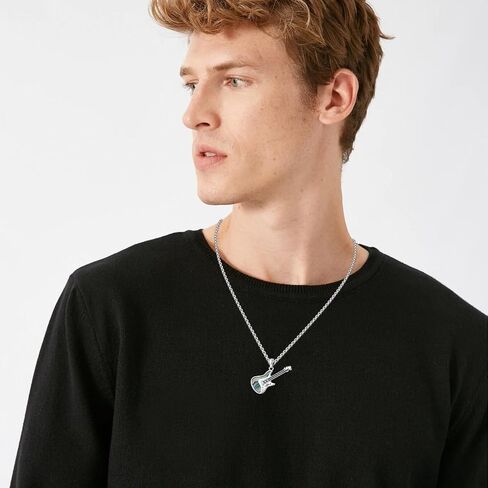 Music Note Necklace for Women 925 Sterling Silver Sunflower Cross Pendant Treble Clef Jewelry Gifts for Music Lovers in Saudi Arabia