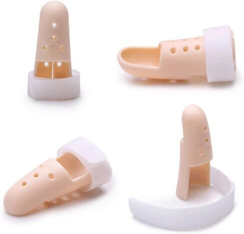 Thinvik [2 Piece Plastic Mallet Dip Finger Support Brace Splint Joint Protection Injury in Saudi Arabia