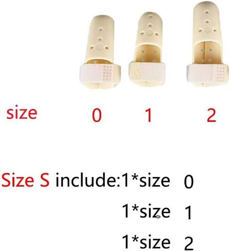 Thinvik [2 Piece Plastic Mallet Dip Finger Support Brace Splint Joint Protection Injury in Saudi Arabia