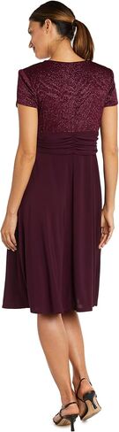 R&M Richards Women's Sparkling Wrap Dress in Saudi Arabia