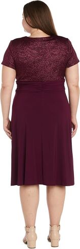 R&M Richards Women's Sparkling Wrap Dress in Saudi Arabia