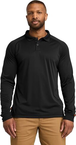 Timberland PRO Men's A5YFY Wicking Good Long Sleeve Polo in Saudi Arabia
