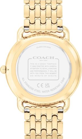 COACH Elliot Women's 2H Quartz Watch - 36mm Stainless Steel Bracelet - Colorful Floral Design - Premium Fashion - Gift for Her in Saudi Arabia