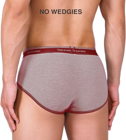 ملابس داخلية منفصلة للرجال من الفسكوز الممتص للرطوبة للرجال، ملابس داخلية مزودة بحقيبة داعمة للكرة، 6 عبوات in Kuwait