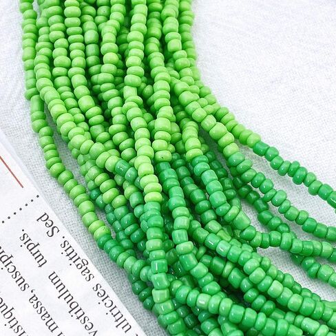 Bocar Multi Beded Beaded Dity Necklace Stet Mix Mix Strand Necklace and Acoring for Women Gift in Kuwait