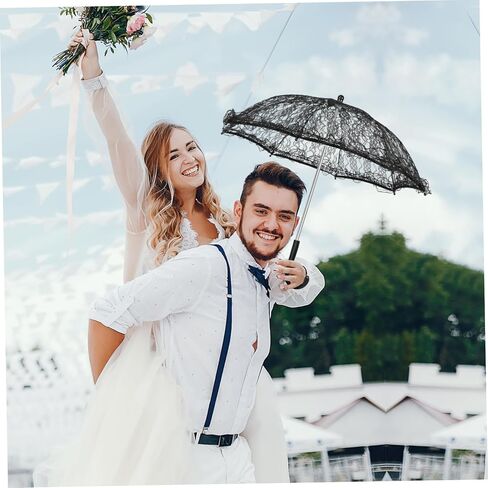 SAMIGLE 1PC الدانتيل المظلة الأداء المظلة الدانتيل الدانتيل الدانتيل الدانتيل الدانتيل in Kuwait