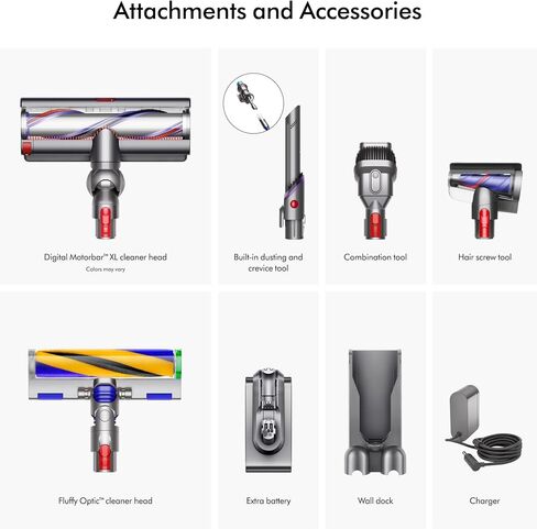 Dyson Gen5outsize Cordless Vacuum Cleaner, Nickel/Blue, Extra Large in Kuwait