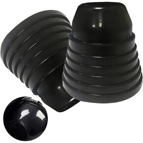 1 Pack 2 PCS LED Headlight Dust Cove ، غطاء غبار الضوء الأمامي للسيارة ، أغطية المصابيح الأمامية يناسب معظم السيارات ، سيارات الدفع الرباعي ، الشاحنات ، 2.75 بوصة-3.93 بوصة غطاء لمبة قابلة للتعديل للسيارات