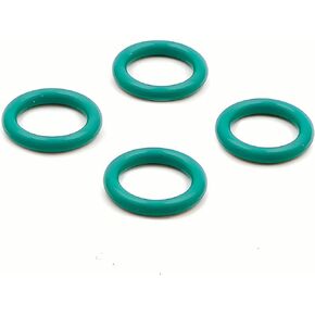4pcs صمام أخضر صمام المبرد أنبوب مبرد O-Ring متوافق مع Dodge RAM 2500 3500 4500 5500 ، صمام محرك مبرد أنبوب O-Ring استبدال رقم الجزء 68086261AA 68049022AA 68049022AB