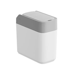 Smart Sensor Trash Can with Slide Lid - Auto-Liner Dispenser Kitchen Waste Bin, ABS Material, 5H Fast Charge/4M Battery Life, Touchless Design for Home/Office