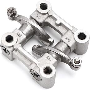 Mokuo GY6 50cc-100cc Engine Rocker Arms Camshaft Holder Assembly in Aluminum Alloy Material Fit for GY6 139QMB Engine Scooter Mopeds Taotao Roketa,69MM