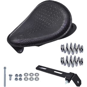 Motocycle Black Seat with Seat Base and Spring Replacement for Shadow Spirit ACE VT 1100 750