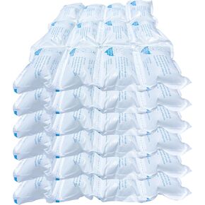 Dry Ice Packs for Shipping Frozen Food & Perishables - 2 Sheets(12 Pack Large Ice Cells per Sheet) | Long-Lasting Cold Reusable Freezer Packs for Coolers, Lunch Bags & Insulated Boxes