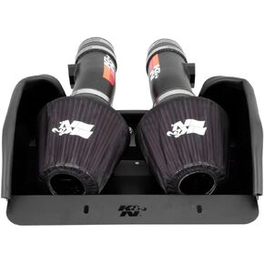 K&N Cold Air Intake System: High-Flow Air-Filter, Increase Performance & Horsepower: Compatible with 2015-2017 DODGE Viper; 2013-2015 SRT Viper, 69-2528TTK