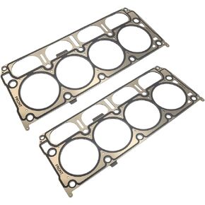 Motoforti Cylinder Head Gasket, Suitable for 6.2L Engine, for Cadillac Escalade 2015-2023, Metal, No.12688943/12659260, Brown Black