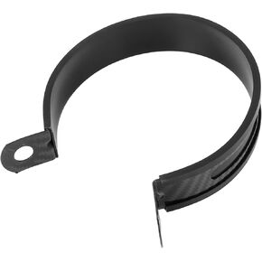 89mm 3.5" 3 1/2 Inch Motorcycle Exhaust Band Joint Clamp Muffler Pipe Stainless Steel Black Item Replacement