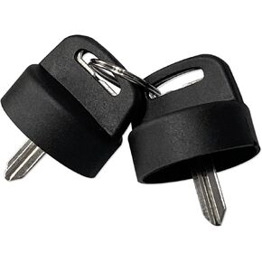 (2) Blank Keys 4010278 With 2 Ignition Key Cover For Polaris 4 wheeler ATV Ranger RZR Snowmobile,Key Code :20xx/21xx/67xx/68xx Series,fit some Outlaw Sportsman Magnum Scramble Trail Blazer Xpedition
