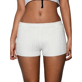 SweatyRocks Low Low Low Laft Y2K سراويل سترة مضلعة