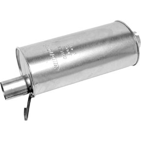 Walker Quiet-Flow SS 22673 Direct Fit Exhaust Muffler 3" Inlet (ID) 3" Outlet (OD) for Chevrolet C3500