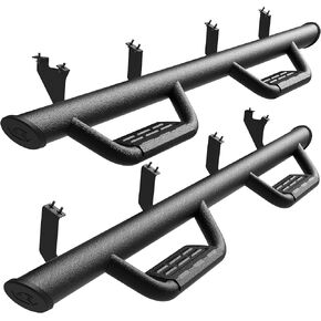 Tyger Auto Tyger Access Running Boards Compatible with 2022-2025 Toyota Tundra | CrewMax | TG-AS2T24010 | Textured Black Drop Step Rail