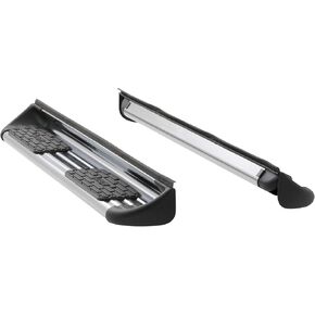 LUVERNE 481032-571032 Polished Stainless Steel Side Entry Steps Truck Running Boards, Select Dodge, Ram 1500, Classic Quad Cab, Body Mount