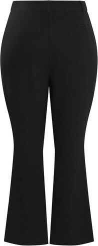 ملابس نسائية من City Chic بنطال CITYCHIC بمقاس كبير من Abby، أسود in Kuwait