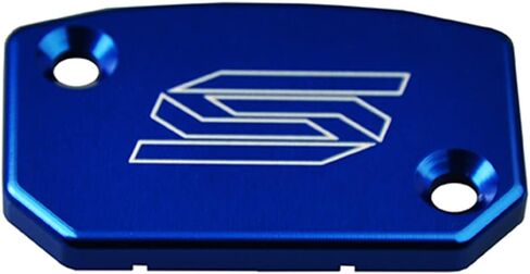 غطاء غطاء سائل خزان الفرامل الأمامية SCAR متوافق مع YAMAHA YZ YZX YZF YZ-F WR 125 250 450 07-24 - أزرق in Kuwait