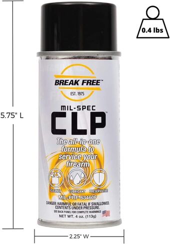 BreakFree CLP-4 Cleaner Lubricant Preservative Squeeze Bottle (4 -Fluid Ounce) in Saudi Arabia