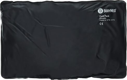 BodyMed Heavy Duty Reusable Urethane Ice Pack for Knee, Arm, Elbow, Shoulder, Back - Professional Grade Cold Therapy for Injuries, Aches, Swelling, Bruises, Sprains - 21 in. x 13 in. (Oversize) in Saudi Arabia