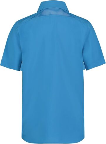 Under Armour Boys Outdoor Short Sleeve Shirt, Woven Button Down, Collared Neckline in Saudi Arabia