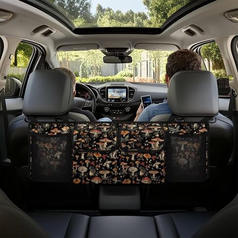 Mushroom Car Trunk Organizer,Large Capacity Car Storage Organizer,Hanging Foldable Car Organizers and Storage Car Interior Accessories in Saudi Arabia