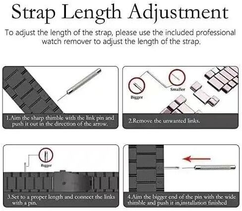 Stainless Steel Watch Bands for Moonswatch,Metal Watch Strap Compatible with Omega X Swatch Moonswatch Speedmaster Watch,Quickly Release Swatch Omega Replacement Band -20mm in Saudi Arabia