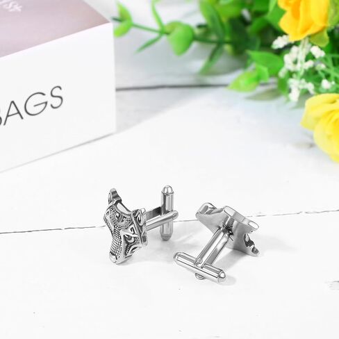 Oidea Viking Cufflinks for Men: Norse Vinking Viking Odin Compass Runes Cufflinks Stains Stains Tuxedo Hirt Hights Cuff Hight for For For For For For For For For Bofle and Bon in Kuwait