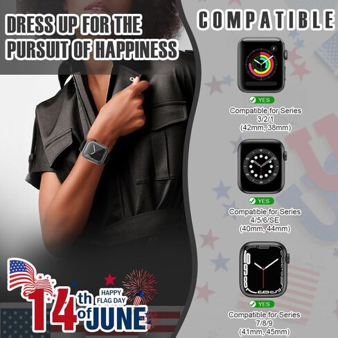 top4cus 42mm (Series 10) Cover Soft TPU Anti-Scratch Lightweight 42mm Iwatch Case All-Around Screen Protector, Optional Cases Compatible with Apple Watch Series 9/8/7/6/SE/SE2/5/4/3/2/1 - Dark Green in Kuwait