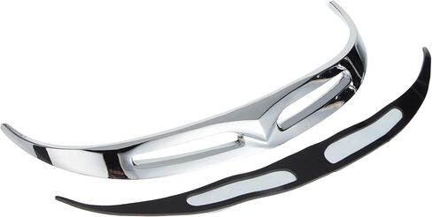 Kuryakyn 7787 Motorcycle Accent Accessory: Fat Boy Rear Fender Tip for 2007-17 Harley-Davidson Motorcycles, Chrome in Saudi Arabia