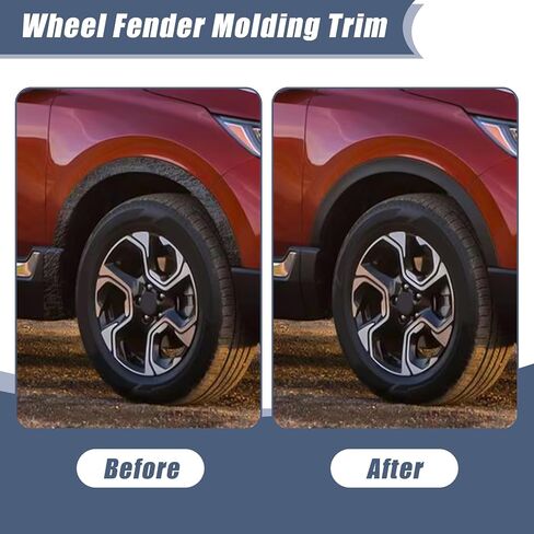 XQSMWF الأمامي الأيمن الجانبي الجانبي العجلة تقاطع تقليم Fender Flare Trim 74115-TLA-A02 74115TLAA02 HO1291108 متوافق مع Honda CR-V 1.5L 2.0L 2017-2022 in Kuwait