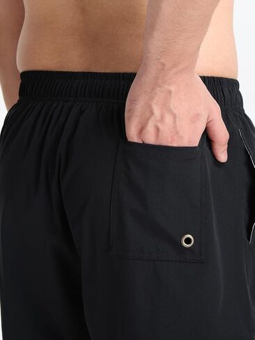 Men's Swim Trunks 5" Quick Dry Bathing Suit Mens Sports Beach Shorts with Mesh Lining in Saudi Arabia