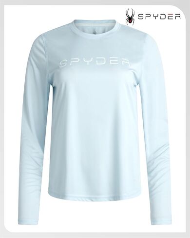 Spyder Womens Workout Tops - Lightweight Quick Dry SPF 50+ Fishing UV Sun Shirt Moisture Wicking Long Sleeve Rashguard Tee in Kuwait