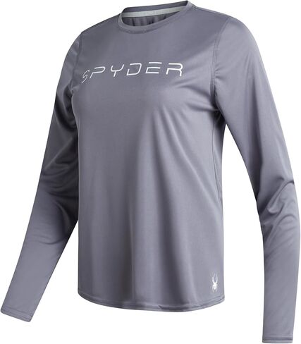 Spyder Womens Workout Tops - Lightweight Quick Dry SPF 50+ Fishing UV Sun Shirt Moisture Wicking Long Sleeve Rashguard Tee in Kuwait