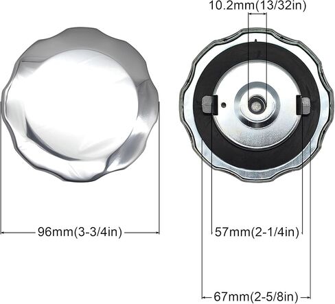 2 Pcs Generator Gas Fuel Cap for Generac Predator and More in Kuwait