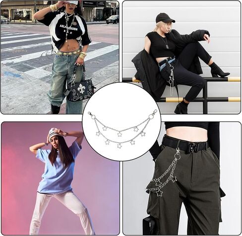 Silver Star Pants Chain in Saudi Arabia