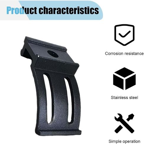 13PCS LED Light Bar Base Mounting Bracket, 360° Rotation Car Light Bar Mounts Brackets Kit, Side Mounting Bracket with Rubber Pad, Suitable for Straight or Curved LED Light Bars(13 Side) in Saudi Arabia