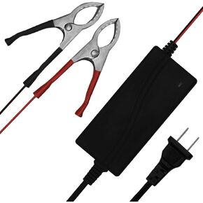 Mighty Max Battery 12 Volt 1 Amp SLA Battery Charger and Maintainer (6V-12V 5ah)